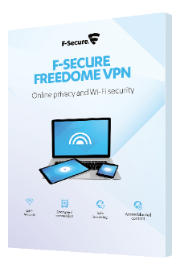 F-Secure Freedome 1 år 1 enhet nordic retail Box