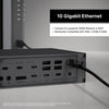CalDigit TS5 Plus - 20 Portar Thunderbolt 5 Dockningsstation, 140W Laddning, 3X 80Gb/s Thunderbolt 5, 10x 10Gb/s USB Portar