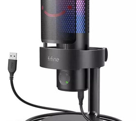 FIFINE A9 USB Gaming Microphone RGB AMPLIGAME