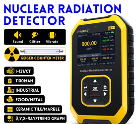 Geiger Counter Nuclear Radiation Detector - Radiation Dosimeter with LCD Display