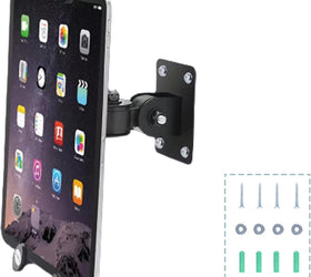360 rotating metal tablet holder  wall mount stand aluminum alloy for 7-13 inches