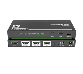 NÖRDIC 8K HDMI 2.1 eARC/ARC Extraktor till Soundbar och Förstärkare