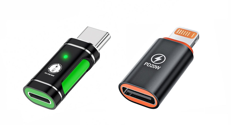 Lightning till USB adapter kit 2-pack