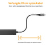 NÖRDIC USB-C 1 till 7 Dockningsstation 1xHDMI 4K60Hz 1xUSB-C PD 100W 1xUSB-C 3.2 2xUSB-A 3.2 10G 1xSD 1xMicroSD