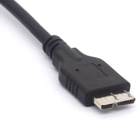 NÖRDIC USB C till USB 3.0 Micro B kabel 2m extern hårddiskkabinett