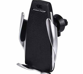 Qi trådlös billaddare 10W med smart IR sensor, öppnas och stängs automatisk, mobilhållare