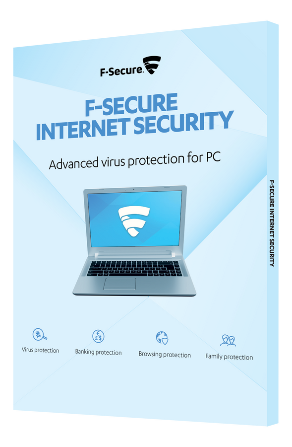 F-Secure Internet Security (1å…r 1PC) OEM Nordisk 1xSleeve pack