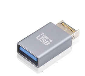 Type E hane till USB-A hona front panel adapter 10Gbps USB3.1 Type E moderkort adapter