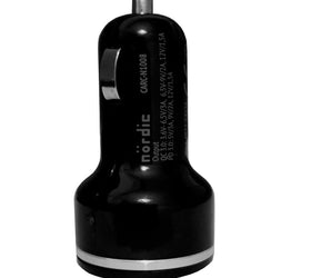 2xUSB snabb billaddare Quick Charger 3.0 18W