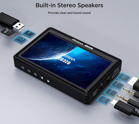 Ezcap Video till Digital Converter, CVBS Video Recorder med 4,3 tums LCD-skärm, Portable Composite CVBS AV Video Recorder Analog till Digital Converter