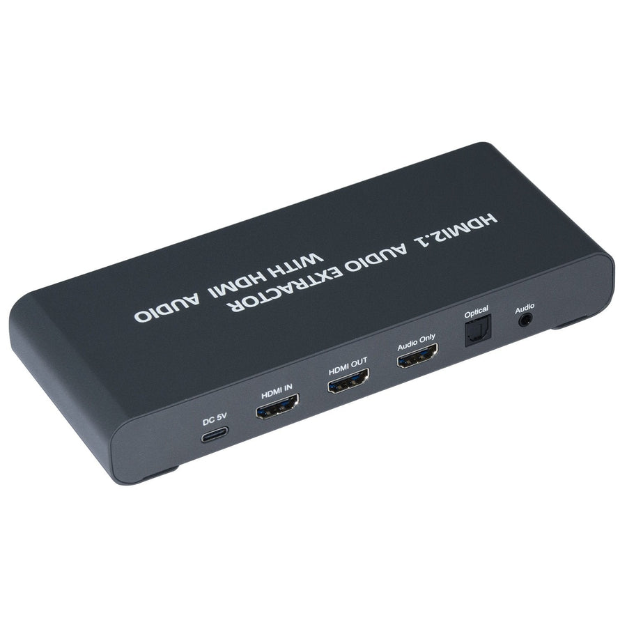 HDMI2.1 Audio extractor with HDMI Audio SPDIF Stereo HDCP2.3