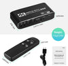 HDMI Matrix switch 2X2 med extractor 4K60Hz RGB 8:8:8 18Gbps 3D HDR HDCP2.2