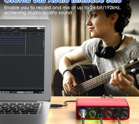 USB Audio interface solo 24bit/192kHz