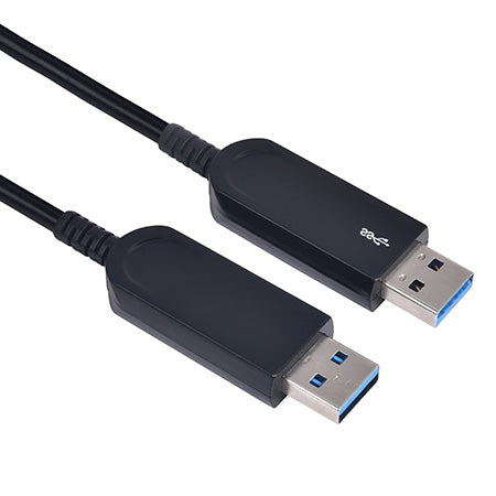 15m Aktiv AOC 10Gbps Fiber kabel USB-A 3.1 till USB-A 3.1
