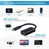 USB C till HDMI adapter 4K i 30Hz 10cm svart