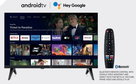 Full HD Smart TV 22tum 12V DC 100-240V för båt husvagn husbil DVB-T2 DVB-S2 VESA 100x100 PALCO 22SMART