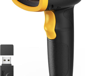 2D QR Streckkodsläsare, Trådlös, 2600mAh batteri, Plug and Play