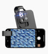 APEXEL 200x Phone Microscope, Mini Pocket Microscope, 6 LED Light Guides, 2 Levels of Brightness Adjustment, Magnification Phone Camera Macro Lens Kit
