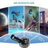 APEXEL 30x Super Teleobjektiv, 720 mm Brännvidd Teleobjektiv för Smartphone, Professionell