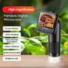 APEXEL Handheld Digital Microscope 12X-24X Portable Microscope 2.0 Inch LCD Screen 2MP Photo 720P Video with LED Lights