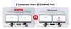 AV Access iDock D23i Dockningsstation och KVM-switch 2 till 3, Triple Monitor för 2st Desktop-PCs, 8K@60Hz, 5xUSB-A, 1xUSB-C, 1G Ethernet, Ljud, SD
