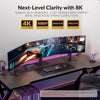 AV Access iDock D23i Dockningsstation och KVM-switch 2 till 3, Triple Monitor för 2st Desktop-PCs, 8K@60Hz, 5xUSB-A, 1xUSB-C, 1G Ethernet, Ljud, SD