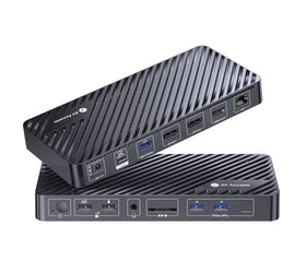 AV Access KD-S03 1 till 12 USB-C Dockningsstation med trippel skärm 2xDP 1xHDMI 4K60Hz 2K 144Hz