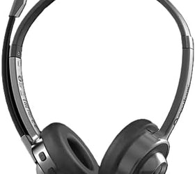 Accutone Sonar 280 Bluetooth USB Headset, Wireless Headset with mic for Work Over-Head Design, Active Noise Cancelling Mic, 14Hr Battery Life