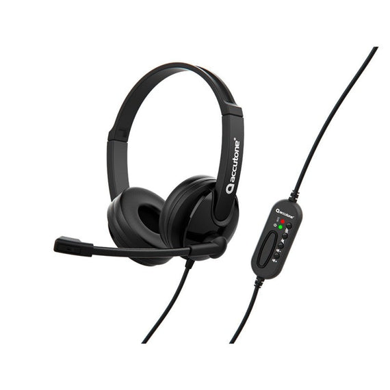 Accutone Stereo USB Headset