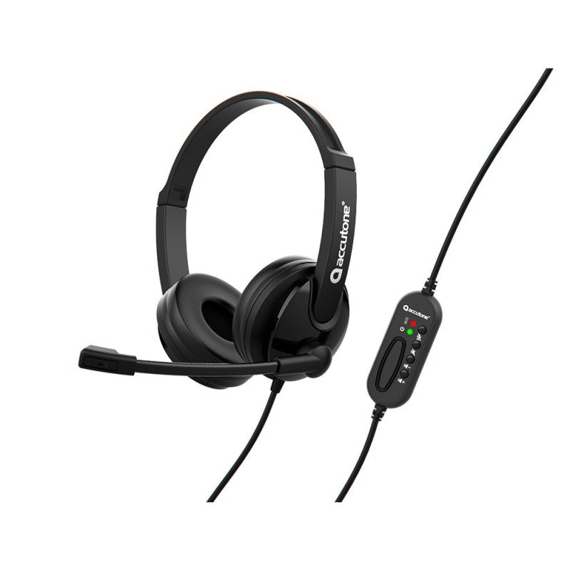 Accutone Stereo USB Headset
