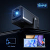 Android 13.0 Smart Projector, Native 1080P, Auto Keystone, 300ANSI 4K HDR Support, Rotatable Design WiFi 6 & BT, Screen Mirroring, ARC,