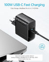 Anker 100W USB-C laddare, PIQ 3.0 kompakt snabbladdare