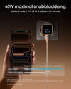 Anker Nano 45W Smart Display USB-C-laddare 45W, vit