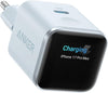 Anker Nano 45W Smart Display USB-C-laddare 45W, vit