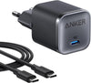 Anker Nano 45W USB C fAST Charger for iPhone, MacBook, iPad, Samsung Galaxy  Including 1.8 m Cable
