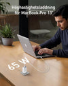 Anker Nano 65W USB-C laddare, 3-portars PPS-snabbladdare, iPad-laddare