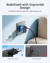 Anker Nano 70W USB-C Laddare, 3-portars strömadapter med ultrasnabb 70W laddning