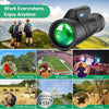 Apexel HD Monokikare 10–20x50 HD Zoom, BAK4/FMC, vattentålig och lätt med svagt mörkerseende för vandring, fågelskådning, camping och djurobservation