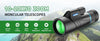 Apexel HD Monokikare 10–20x50 HD Zoom, BAK4/FMC, vattentålig och lätt med svagt mörkerseende för vandring, fågelskådning, camping och djurobservation