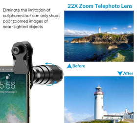 Apexel Multi-Functional 10-in-1 Lens Kit APX-22XDG9