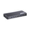 AV Access iDock B10 USB-C KVM-Switch Dockningsstation 2 till 2 för 1 Bärbar & 1 Stationär, 8K@60Hz Dubbla Skärmar, 100W Laddning, USB 3.2, 1G Ethernet
