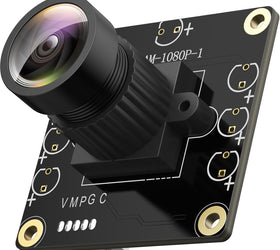USB 2.0 Kameramodul 1080p 130° vidvinkel för PC, Raspberry Pi, Jetson Nano och SBC