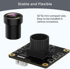 USB 2.0 Kameramodul 1080p 130° vidvinkel för PC, Raspberry Pi, Jetson Nano och SBC