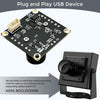 USB 2.0 Kameramodul 1080p 130° vidvinkel för PC, Raspberry Pi, Jetson Nano och SBC