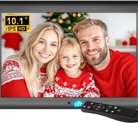 NÖRDIC Digital Fotoram 10.1 Tum 1280 x 800 IPS utan WiFi med Fjärrkontroll Stödjer USB eller SD-kort