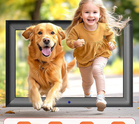 NÖRDIC Digital Fotoram 10.1 Tum 1280 x 800 IPS utan WiFi med Fjärrkontroll Stödjer USB eller SD-kort