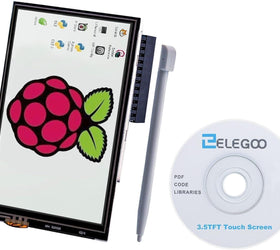 Display 3.5 Inch TFT LCD Touch Screen Monitor 480 x 320 for Raspberry Pi with All Data and Touch Pen SPI Interface