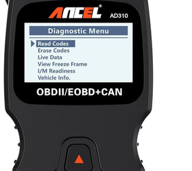 Universell OBD2-felkodsläsare för bilmotorer, CAN-diagnosverktyg för avläsning och radering av felkoder för OBD2-fordon från 1996 och nyare