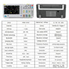 FNIRSI-1014D Desktop Oscilloskop 100MHZ*2 1GS/s 2 i 1 Dubbelkanals Digitalt Oscilloskop 10MHZ Signalgenerator