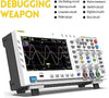 FNIRSI-1014D Desktop Oscilloskop 100MHZ*2 1GS/s 2 i 1 Dubbelkanals Digitalt Oscilloskop 10MHZ Signalgenerator
